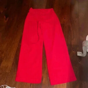 COPY - Dynamite red wide leg trousers